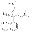 1-NAPHTHALENEACETONITRILE, alpha,alpha-BIS(2-(DIMETHYLAMINO)ETHYL)- CAS#: 2810-20-0