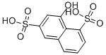 1-NAPHTHOL-3,8-DISULFONIC ACID CAS#: 117-43-1
