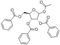 1-O-ACETYL-2,3,5-TRI-O-BENZOYL-D-RIBOFURANOSE CAS#: 14215-97-5
