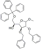 1-O-Methyl-2-O,3-O-dibenzyl-6-O-(triphenylmethyl)-L-altrofuranose CAS#: 16895-95-7