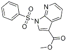 1-(PHENYLSULFONYL)-1H-PYRROLO[2,3-B]PYRIDINE-3-CARBOXYLIC ACID METHYL ESTER CAS#: 245064-81-7