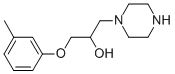 1-PIPERAZIN-1-YL-3-M-TOLYLOXY-PROPAN-2-OL CAS#: 110894-01-4