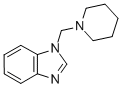 1-(PIPERIDIN-1-YLMETHYL)-1H-BENZIMIDAZOLE CAS#: 19213-19-5