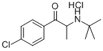 1-PROPANONE, 1-(4-CHLOROPHENYL)-2-[(1,1-DIMETHYLETHYL)AMINO]- (9CL) CAS#: 252193-58-1