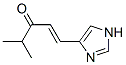 1-Penten-3-one,  1-(1H-imidazol-4-yl)-4-methyl-  (9CI) CAS#: 261711-08-4