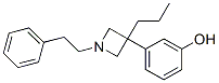1-Phenethyl-3-propyl-3-(3-hydroxyphenyl)azetidine CAS#: 17184-84-8