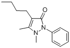 1-Phenyl-2,3-dimethyl-4-n-butyl-5-pyrazolon CAS#: 101496-03-1