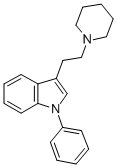 1-Phenyl-3-(2-piperidinoethyl)indole CAS#: 110331-76-5