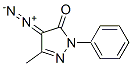 1-Phenyl-3-methyl-4-diazo-1H-pyrazole-5(4H)-one CAS#: 1781-33-5