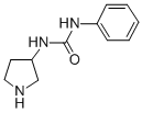 1-Phenyl-3-(pyrrolidin-3-yl)urea CAS#: 19996-87-3