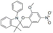 1-Phenyl-3,3-dimethyl-8'-methoxy-6'-nitrospiro[1H-indole-2(3H),2'-[2H-1]benzopyran] CAS#: 2067-32-5