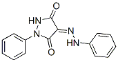 1-Phenyl-4-(2-phenylhydrazono)pyrazolidine-3,5-dione CAS#: 21272-26-4