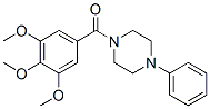 1-Phenyl-4-(3,4,5-trimethoxybenzoyl)piperazine CAS#: 17766-63-1