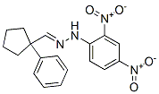 1-Phenylcyclopentanecarbaldehyde 2,4-dinitrophenyl hydrazone CAS#: 1812-68-6