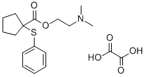1-(Phenylthio)cyclopentanecarboxylic acid 2-(dimethylamino)ethyl ester oxalate CAS#: 101329-93-5