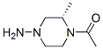1-Piperazinamine, 4-acetyl-3-methyl-, (3S)- (9CI) CAS#: 211748-72-0