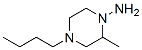 1-Piperazinamine,4-butyl-2-methyl-(9CI) CAS#: 109055-76-7