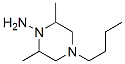 1-Piperazinamine,4-butyl-2,6-dimethyl-(9CI) CAS#: 109055-77-8