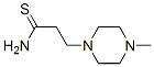 1-Piperazinepropionamide,4-methylthio-(8CI) CAS#: 24812-55-3