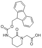 1-Piperidineaceticacid,3-[[(9H-fluoren-9-ylmethoxy)carbonyl]amino]-2-oxo-(9CI) CAS#: 209163-25-7
