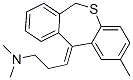 1-Propanamine, N,N-dimethyl-3-(2-methyldibenzo(b,e)thiepin-11(6H)-ylid ene)- CAS#: 13448-33-4
