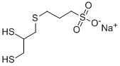 1-Propanesulfonic acid, 3-((2,3-dimercaptopropyl)thio)-, sodium salt CAS#: 19872-31-2