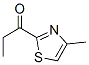 1-Propanone, 1-(4-methyl-2-thiazolyl)- CAS#: 13679-83-9
