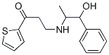 1-Propanone, 3-((2-hydroxy-1-methyl-2-phenylethyl)amino)-1-(2-thienyl) - CAS#: 28745-68-8
