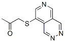 1-[(Pyrido[3,4-d]pyridazin-8-yl)thio]-2-propanone CAS#: 18599-29-6