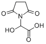 1-Pyrrolidineacetic acid, -alpha--hydroxy-2,5-dioxo- CAS#: 114505-79-2