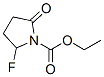 1-Pyrrolidinecarboxylic acid, 2-fluoro-5-oxo-, ethyl ester CAS#: 246181-63-5