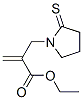 1-Pyrrolidinepropanoic acid, -alpha--methylene-2-thioxo-, ethyl ester CAS#: 105284-81-9