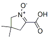 1-Pyrroline-2-carboxylicacid,4,4-dimethyl-,1-oxide(8CI) CAS#: 19713-63-4