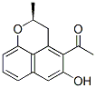 1-[(S)-2,3-Dihydro-5-hydroxy-2-methylnaphtho[1,8-bc]pyran-4-yl]ethanone CAS#: 1485-31-0