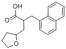 1-(TETRAHYDRO-2-FURYL)-3-(1-NAPHTHYL) PROPANE-2-CARBOXYLIC ACID CAS#: 25379-26-4
