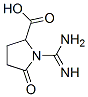 1-amidino-2-pyrrolidone-5-carboxylic acid CAS#: 104125-37-3