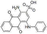 1-amino-4-anilino-9,10-dihydro-9,10-dioxo-2-anthracenesulphonic acid CAS#: 2786-71-2