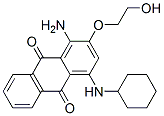 1-amino-4-(cyclohexylamino)-2-(2-hydroxyethoxy)anthraquinone CAS#: 25061-50-1