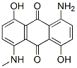 1-amino-4,8-dihydroxy-5-(methylamino)anthraquinone CAS#: 13643-37-3