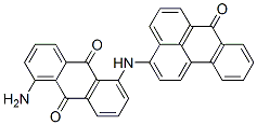 1-amino-5-[(7-oxo-7H-benz[de]anthracen-3-yl)amino]anthraquinone CAS#: 14608-27-6