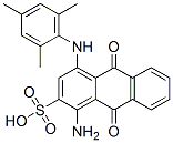 1-amino-9,10-dihydro-9,10-dioxo-4-(2,4,6-trimethylanilino)anthracene-2-sulphonic acid CAS#: 1833-57-4