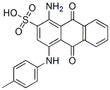 1-amino-9,10-dihydro-9,10-dioxo-4-p-toluidinoanthracene-2-sulphonic acid CAS#: 25912-94-1