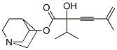 1-azabicyclo[2.2.2]oct-8-yl 2-hydroxy-5-methyl-2-propan-2-yl-hex-5-en- 3-ynoate CAS#: 101564-61-8