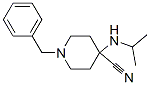 1-benzyl-4-(isopropylamino)piperidine-4-carbonitrile CAS#: 1027-94-7