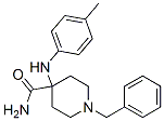 1-benzyl-4-(p-toluidino)piperidine-4-carboxamide CAS#: 1164-72-3
