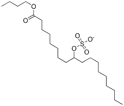 1-butyl 9-(sulphonatooxy)octadecanoate CAS#: 122-53-2