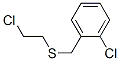 1-chloro-2-(2-chloroethylsulfanylmethyl)benzene CAS#: 19922-85-1