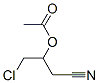(1-chloro-3-cyano-propan-2-yl) acetate CAS#: 29331-43-9