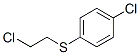 1-chloro-4-[(2-chloroethyl)thio]benzene CAS#: 14366-73-5