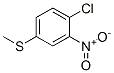 1-chloro-4-(methylthio)-2-nitrobenzene CAS#: 1199-36-6